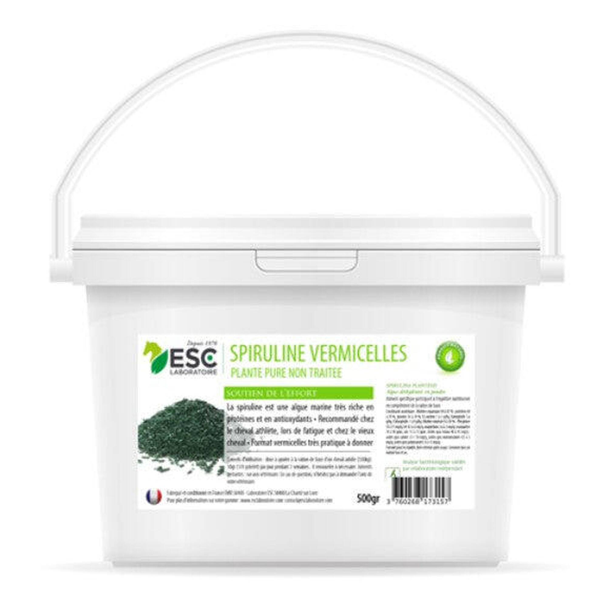 Esc Laboratoire - Spiruline Effort Et Organisme- Esc Laboratoire - Argile - 500 G - Decathlon