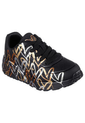 Sneakers skechers met metallic love-design