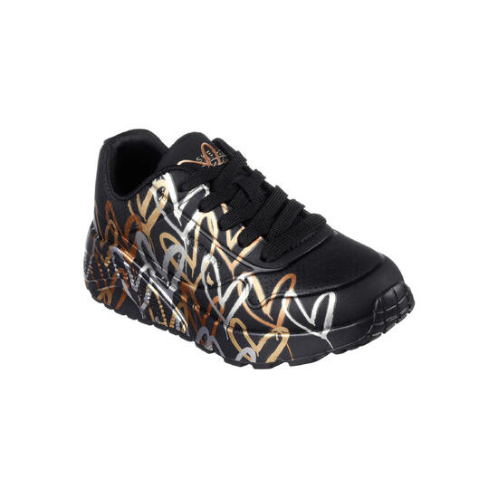 Buty sportowe Sneakersy dziewczęce, JGoldCrown: Uno Lite - Metallic