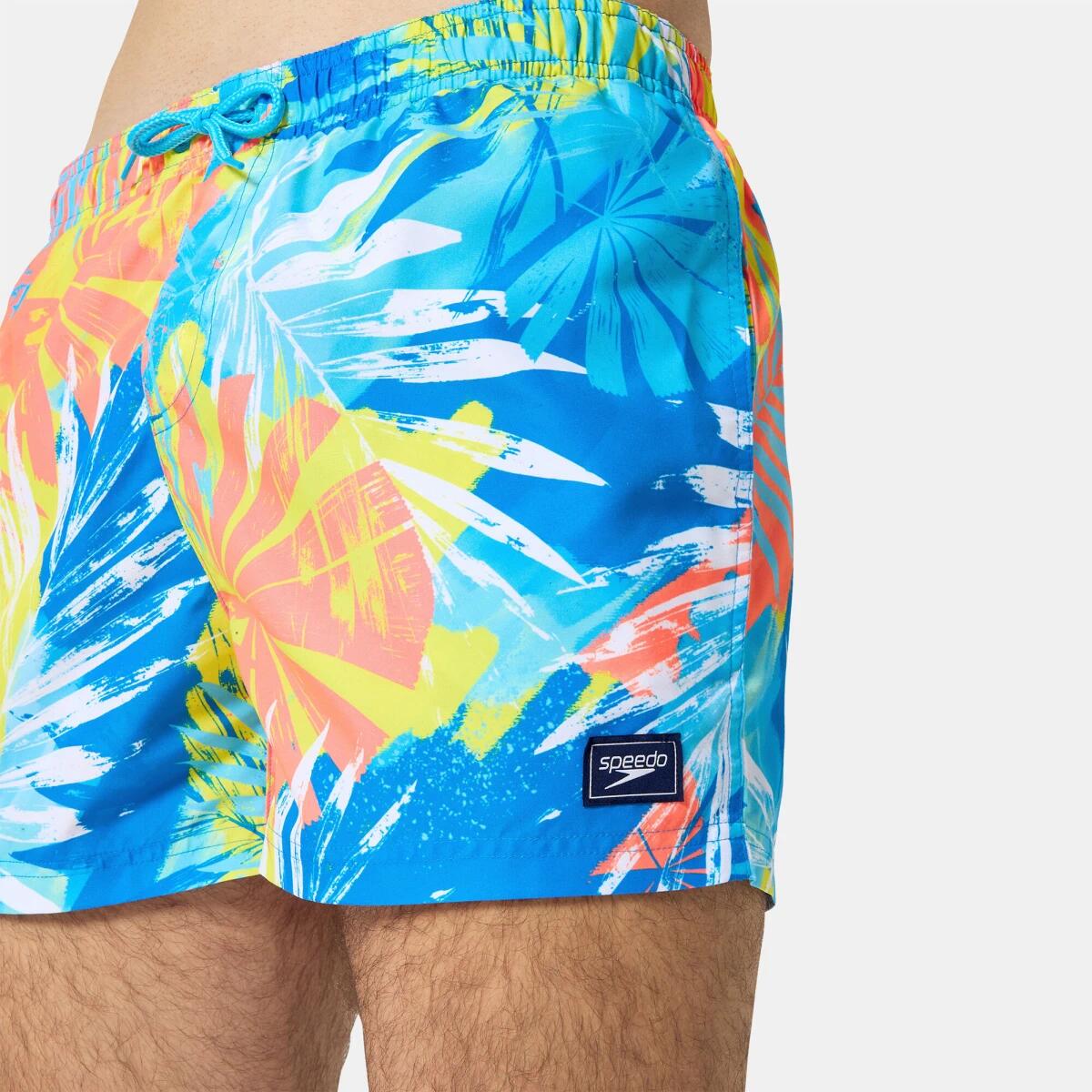 Męskie szorty plażowe Speedo Printed Leisure 14" 3/4