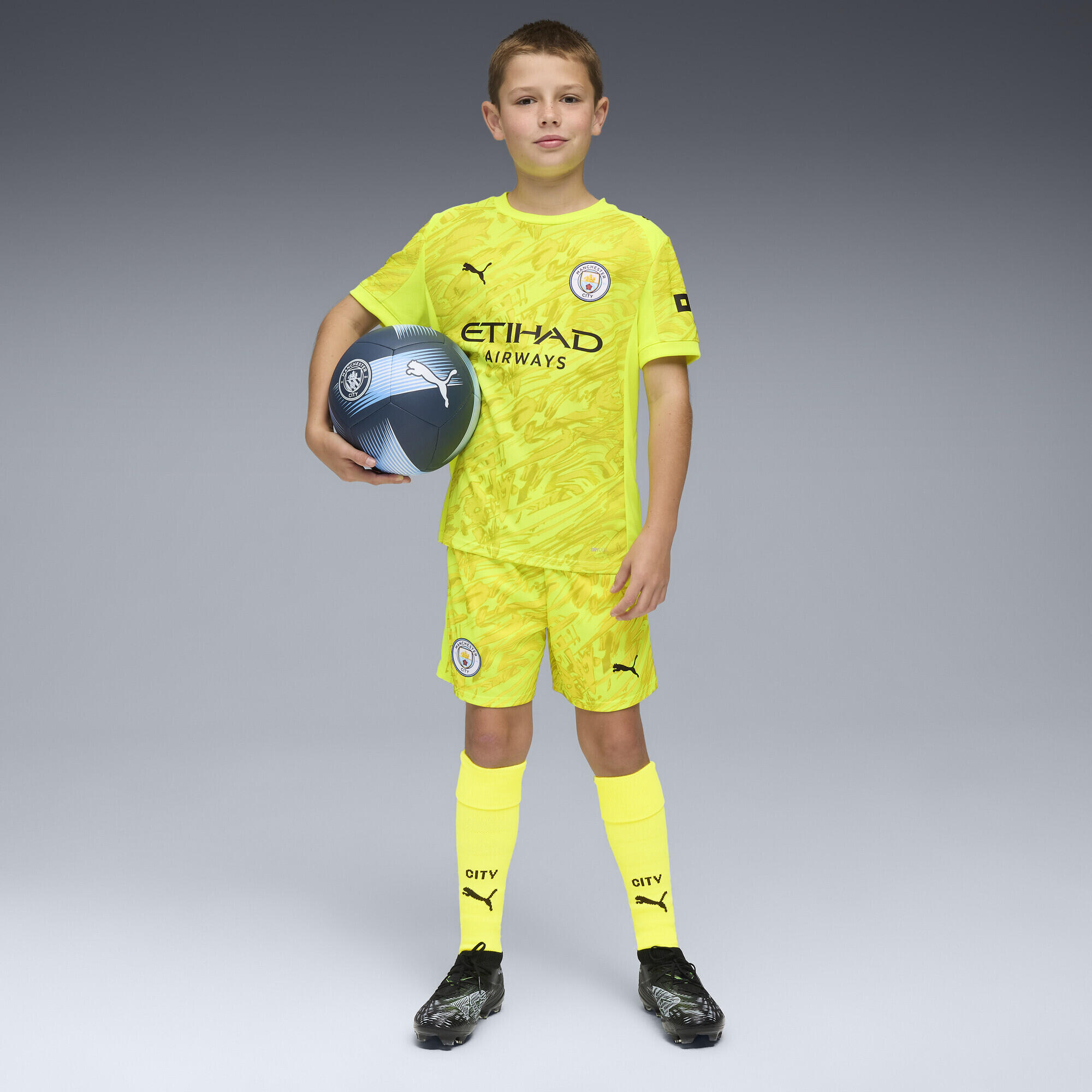 Short de gardien de but 25/26 Manchester City Enfant et Adolescent PUMA 4/6