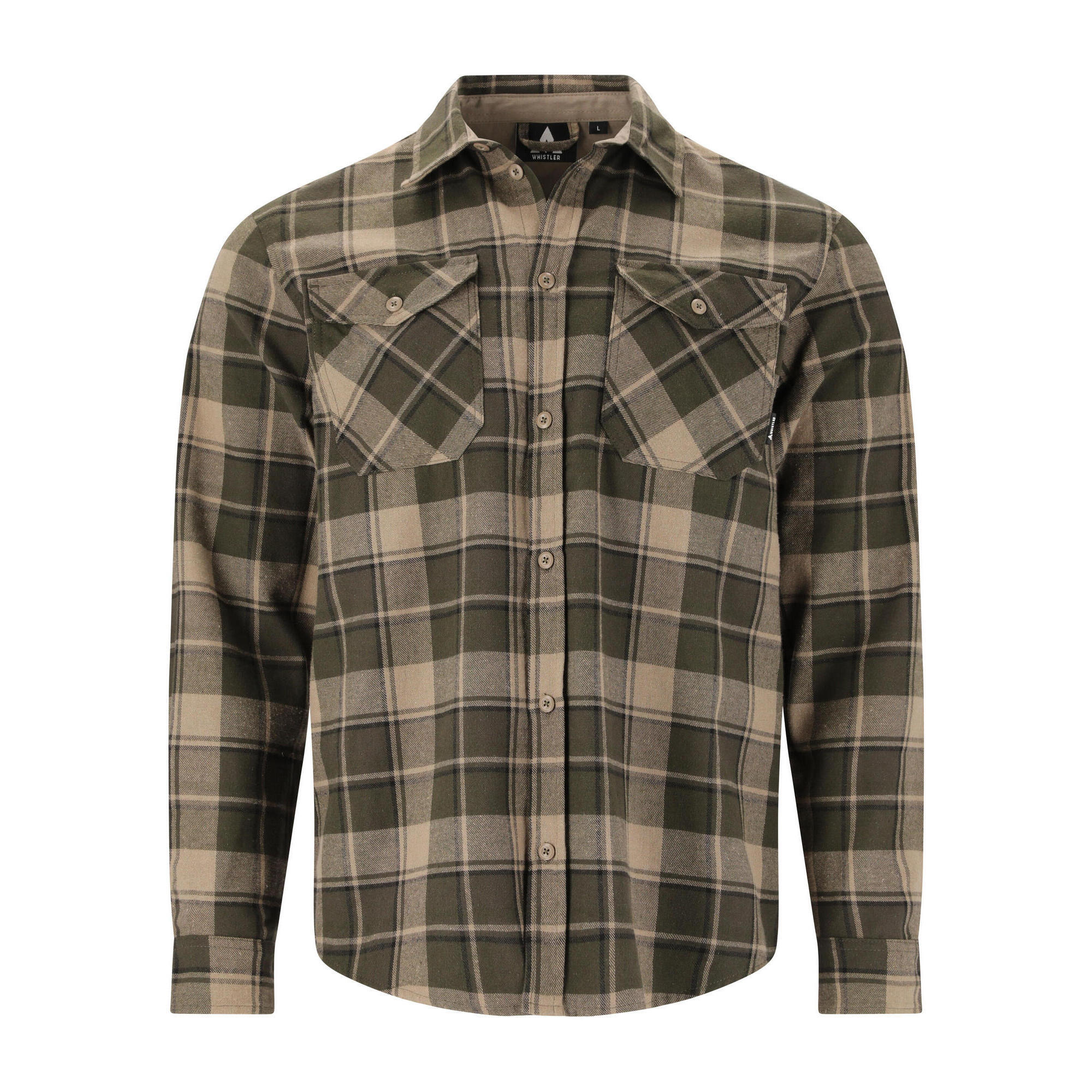 Whistler - Chemise Bargo - Chemise Manches Longues - Marron - Decathlon