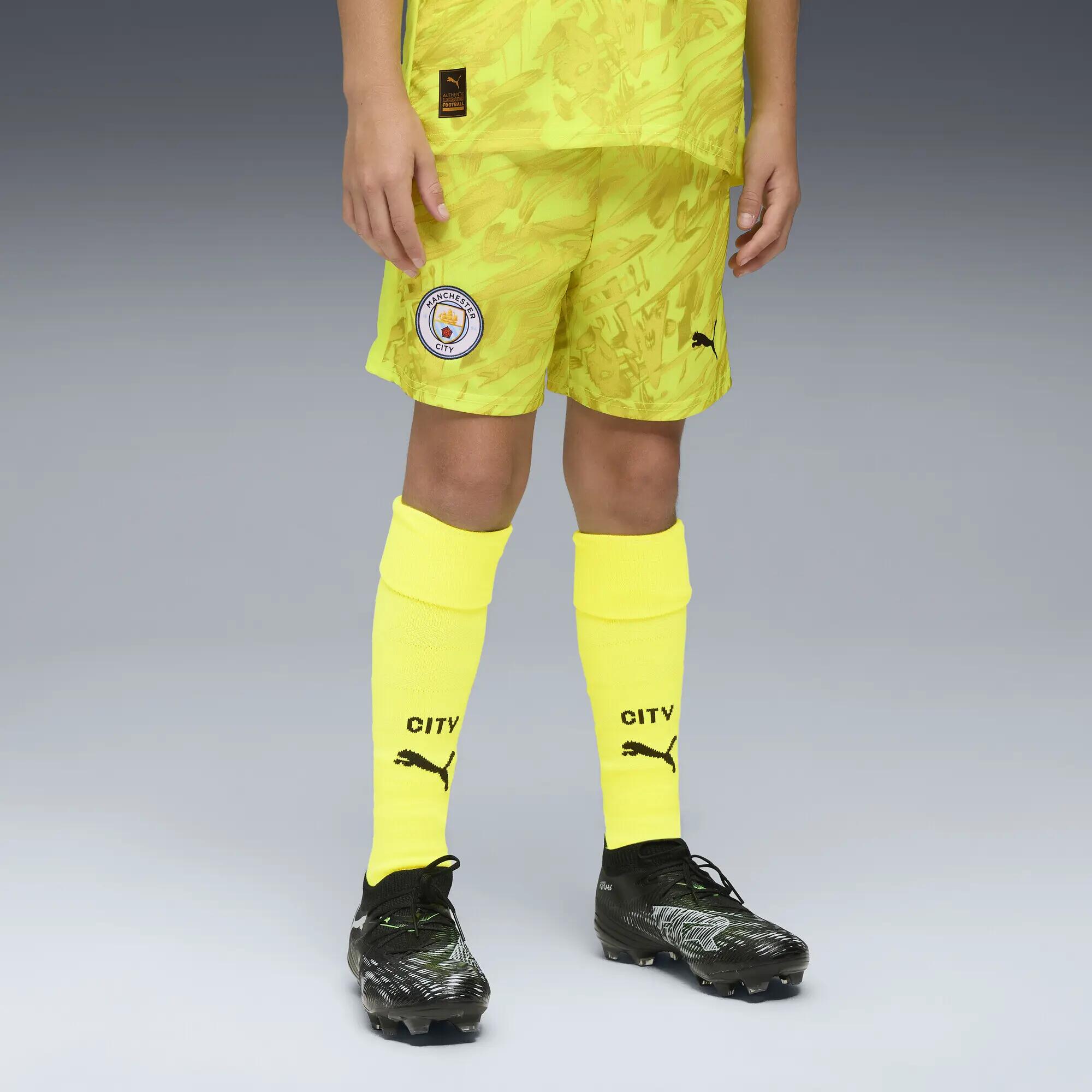 Short de gardien de but 25/26 Manchester City Enfant et Adolescent PUMA 2/6