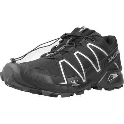 Baskets Salomon Modèle Bajo Speedcross 3 Couleur Noir