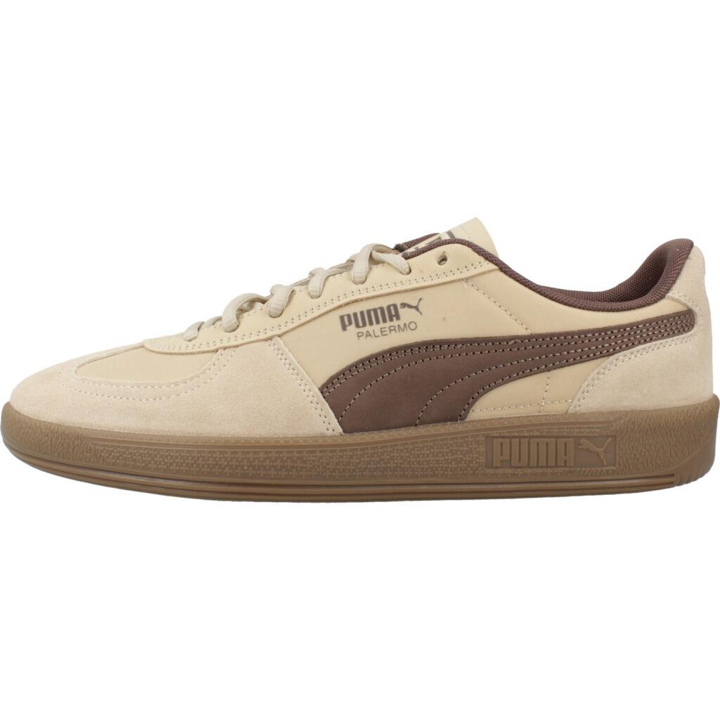 Baskets Puma Modèle Palermo Pop Couleur Beige 2/5