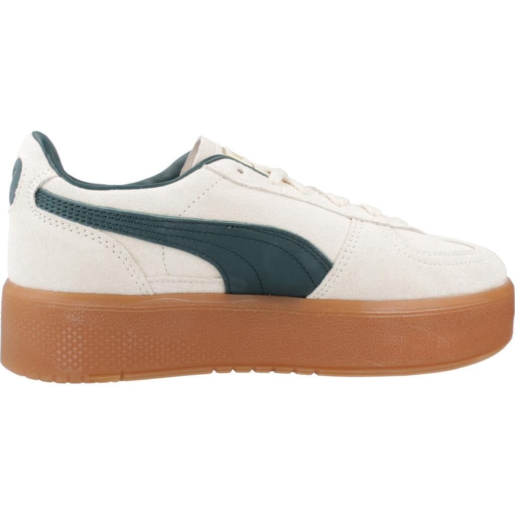Baskets Puma Modèle Palermo Elevata Wns Couleur Beige 4/5