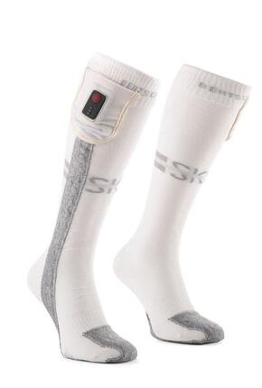 Beheizte Socken – Aerowhite - Long Edition