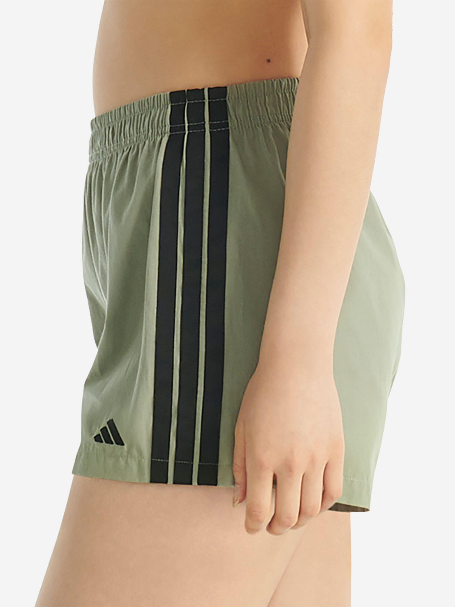 Shorts atmungsaktiv sportlich Damen - Sport Active Essentials Cotton khaki 3/7