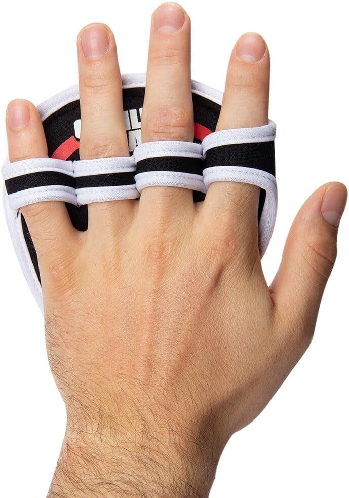 Palm Grip Pads - Zwart/Rood 5/7