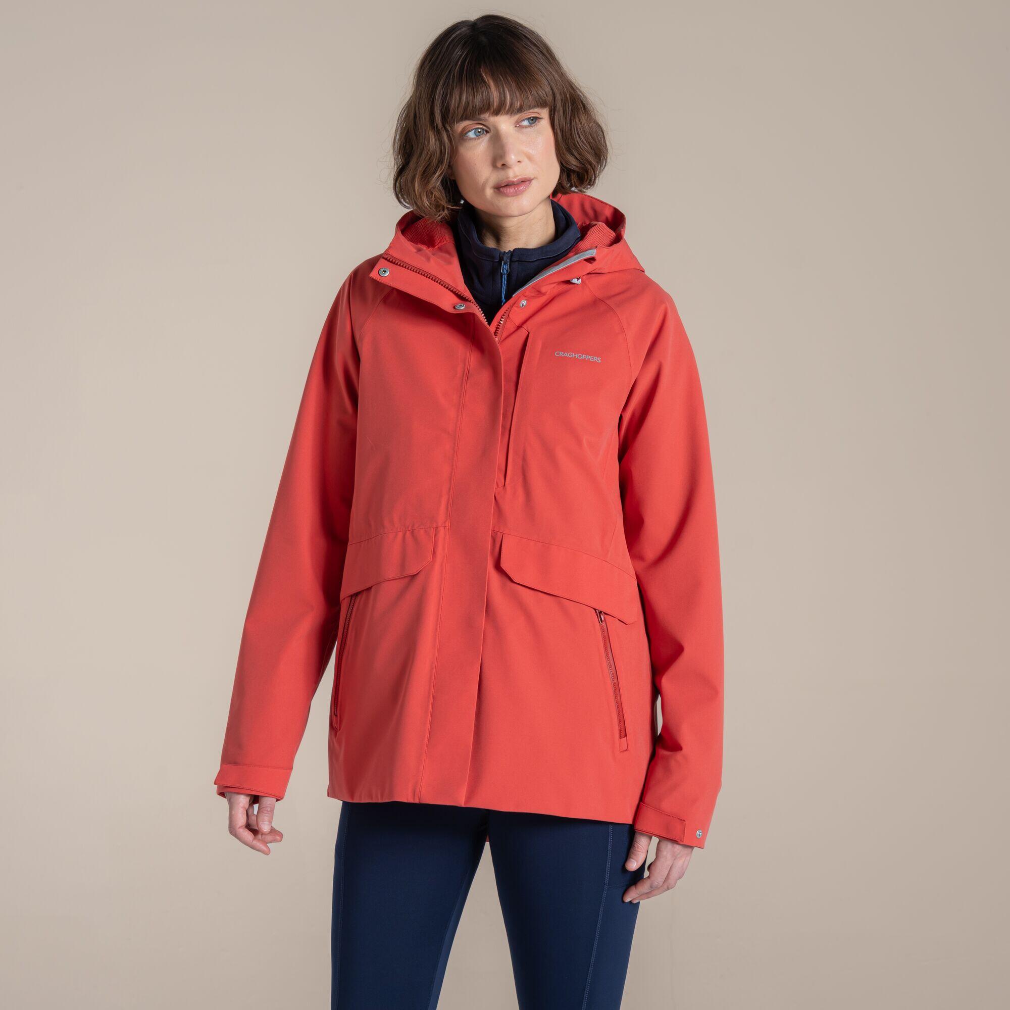 Craghoppers - Veste - Caldbeck Femme - Veste - Bordeaux|marron|rouge - Decathlon