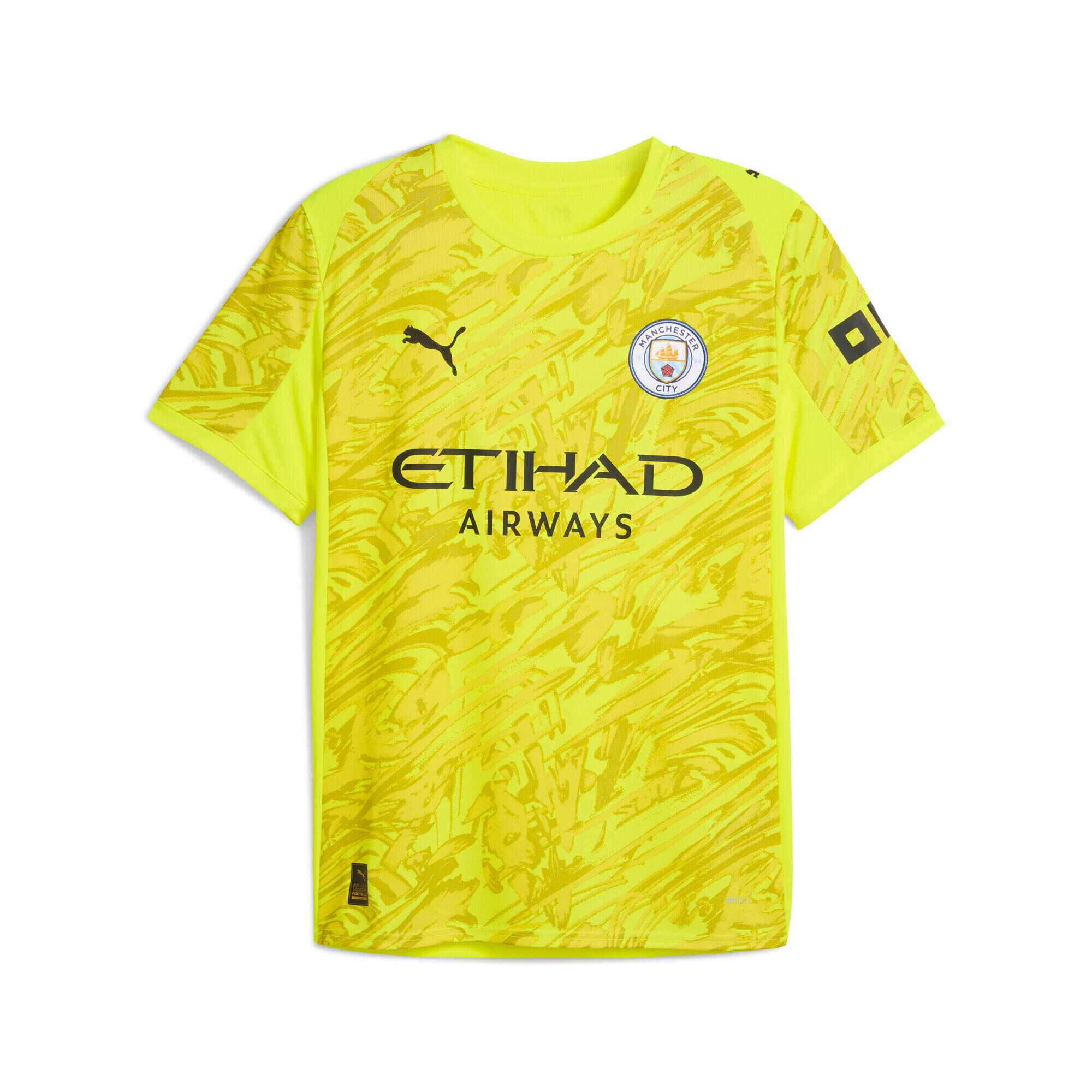 Męska koszulka bramkarska Manchester City 25/26 PUMA Yellow Alert