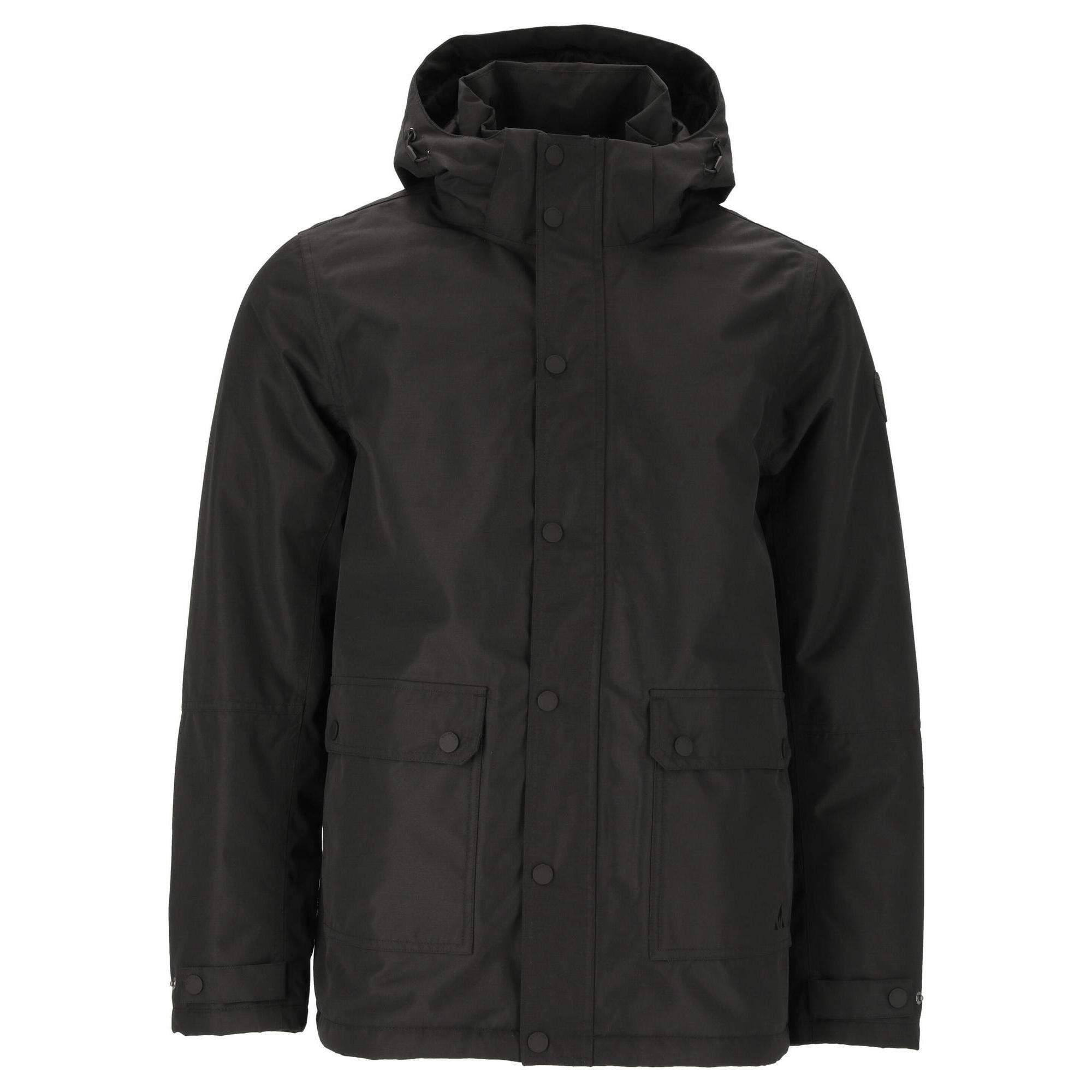 Whistler - Parka Steven V2 - Veste - Noir - Decathlon