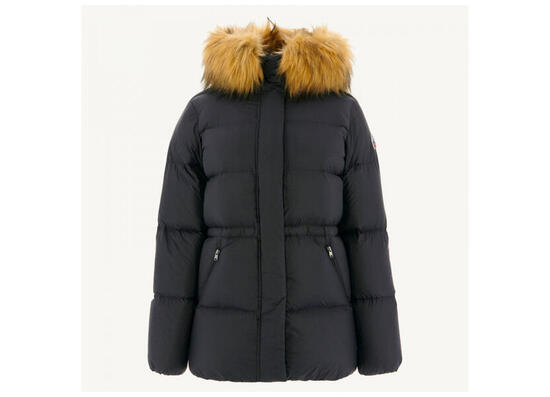 Doudoune à capuche Grand Froid Noir Luxe 2.0