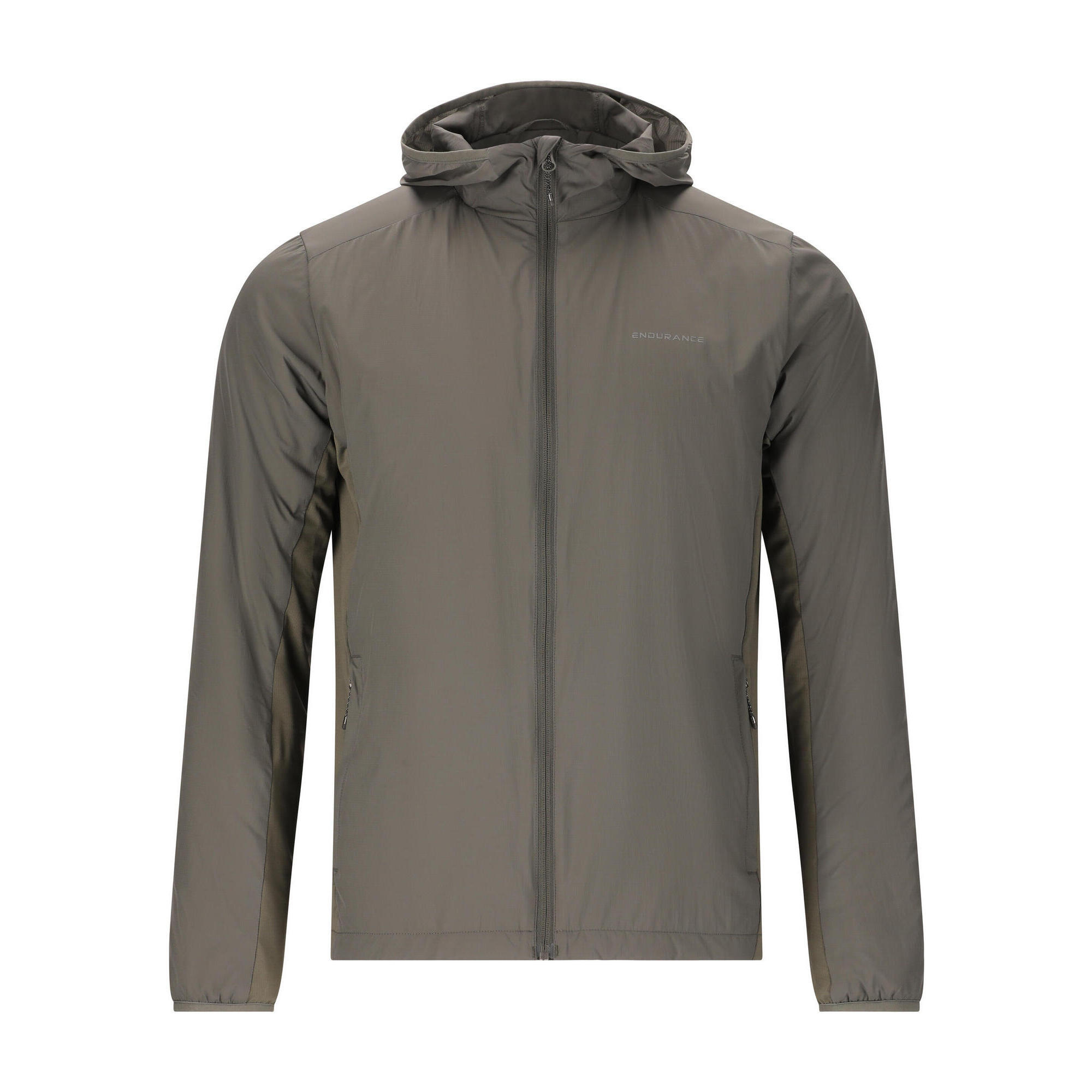 Endurance - Laufjacke Maliksi - Veste - Gris - Decathlon