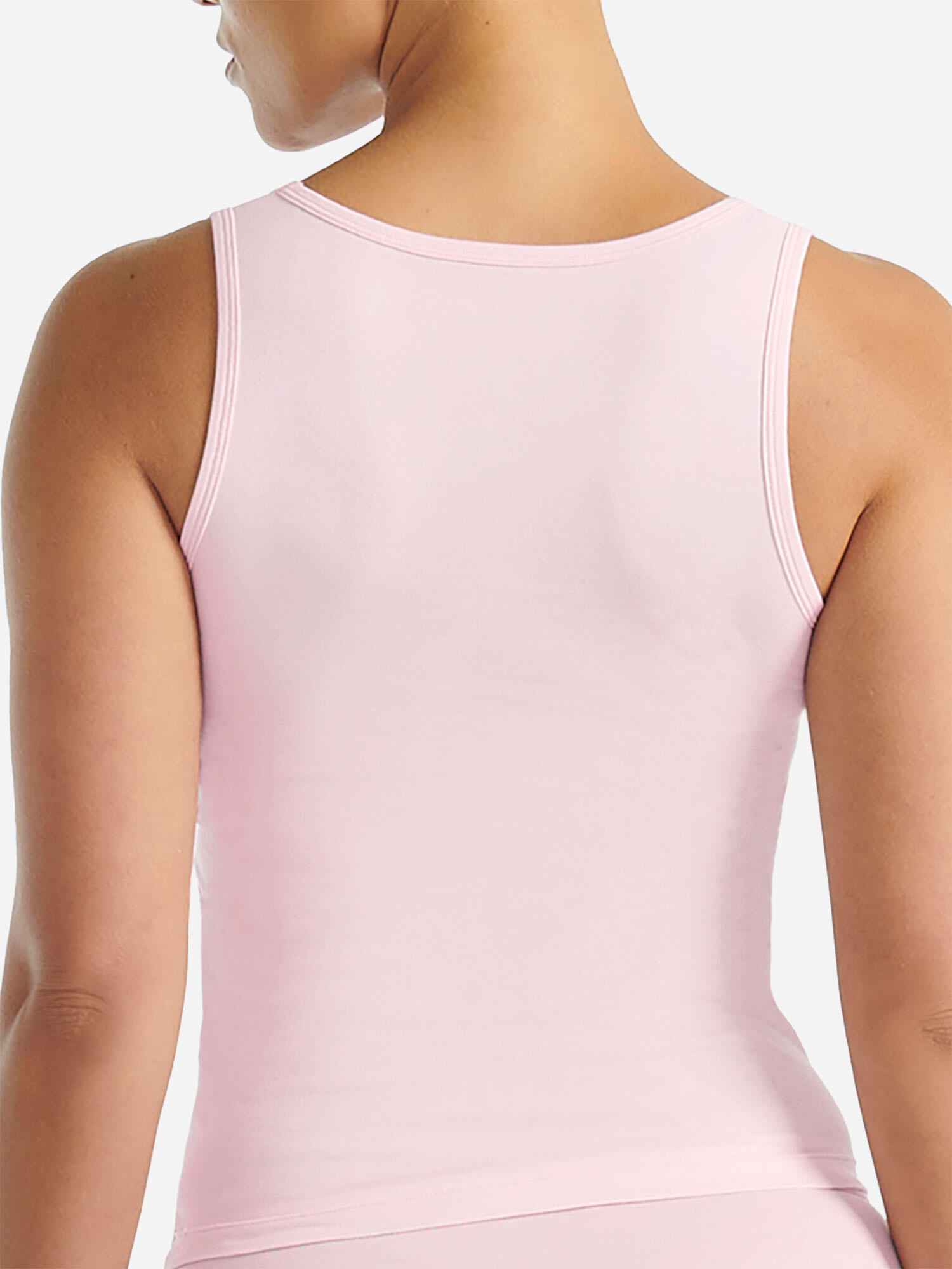 Tanktop atmungsaktiv Damen - Sport Active Essentials Cotton 3 Stripes rosa 4/7