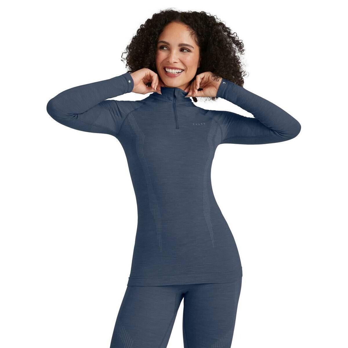 Camiseta de manga larga para mujer Falke Wool-Tech 2/5