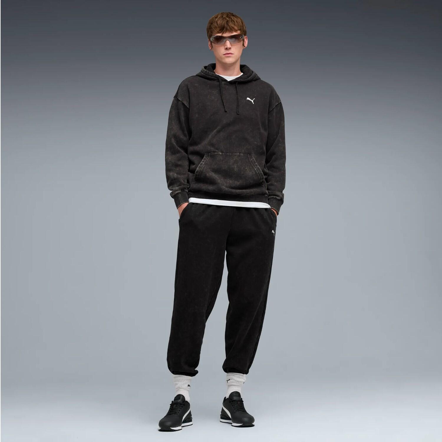 Puma Felpa Wash Ess Elevated Uomo 4/4