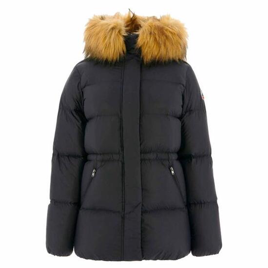 Doudoune à capuche pour femme Grand Froid Noir Luxe 2.0