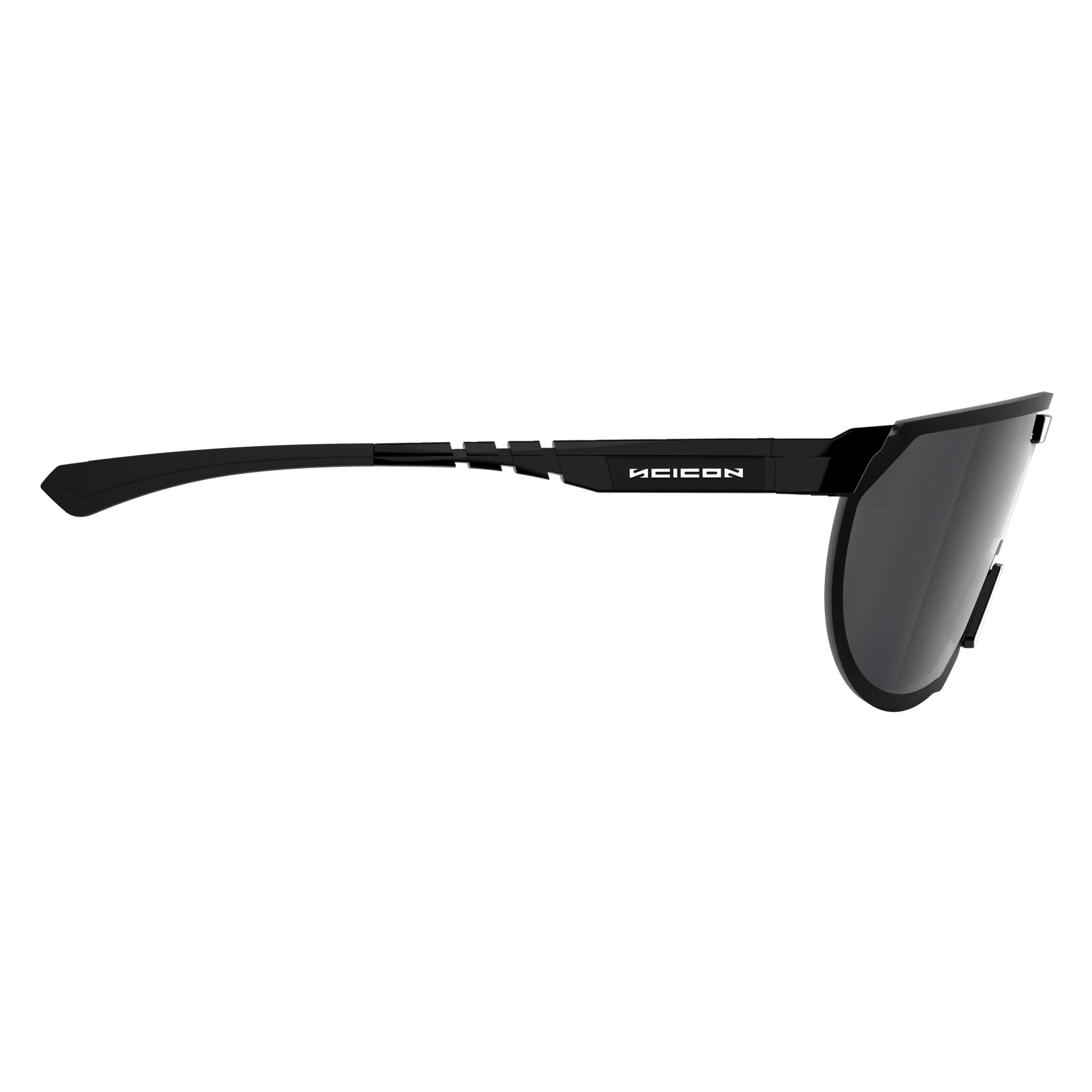 Lunettes Aerotrail Noir Brillant / Miroir Argent Scicon Sports 3/6