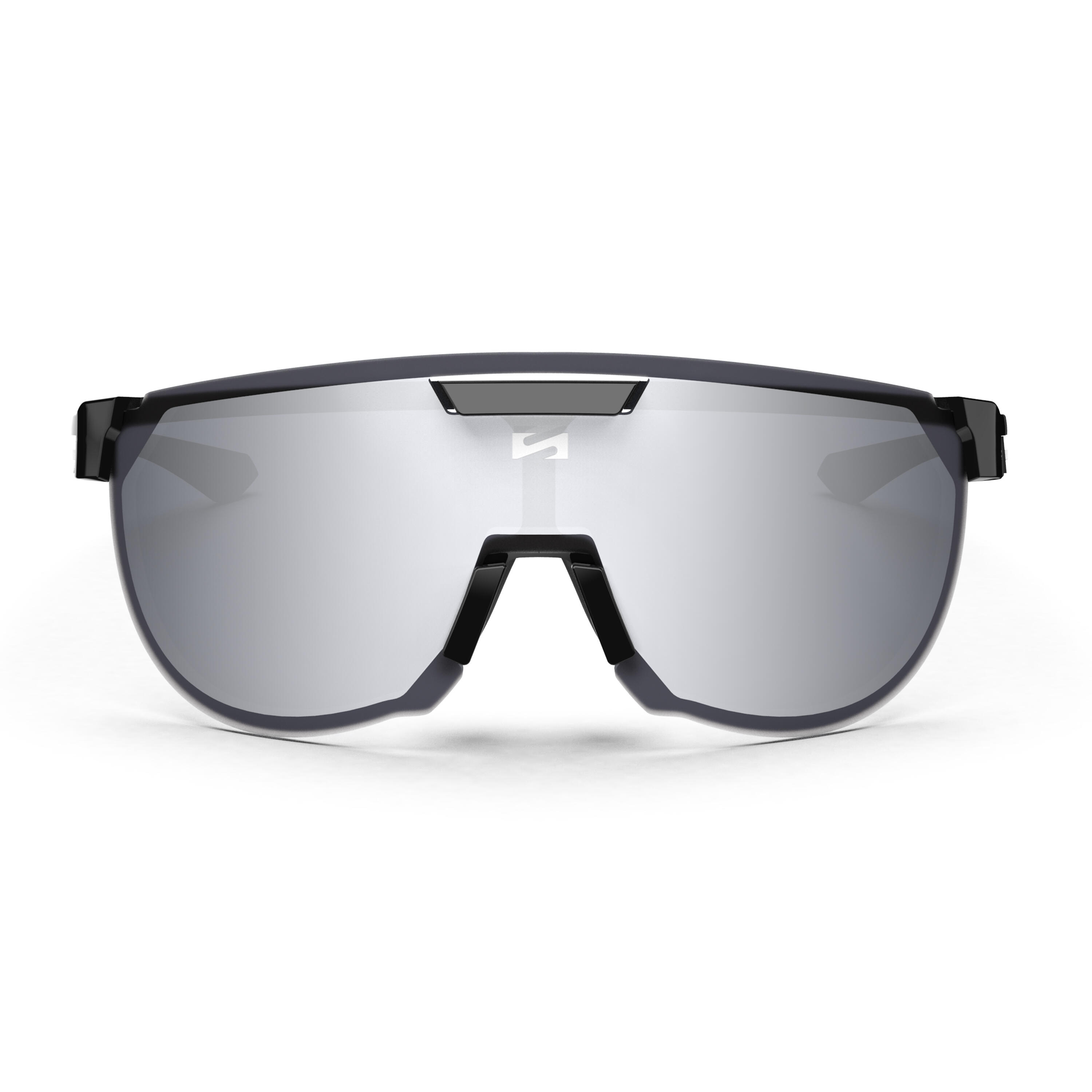 Lunettes Aerotrail Noir Brillant / Miroir Argent Scicon Sports 2/6