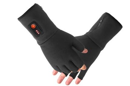 Sous-gants sans doigts - Gants chauffants doublure | Chasse & Sports | USB-C
