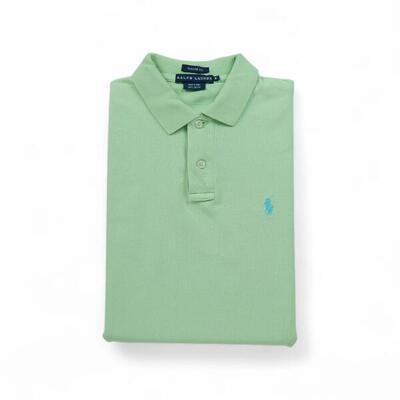 Tweedehands - korte mouwen dames polo groen - als nieuw