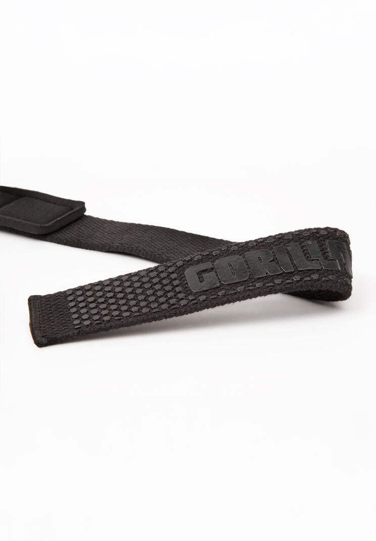 Padded Silicone Lifting Straps - Noir 4/4