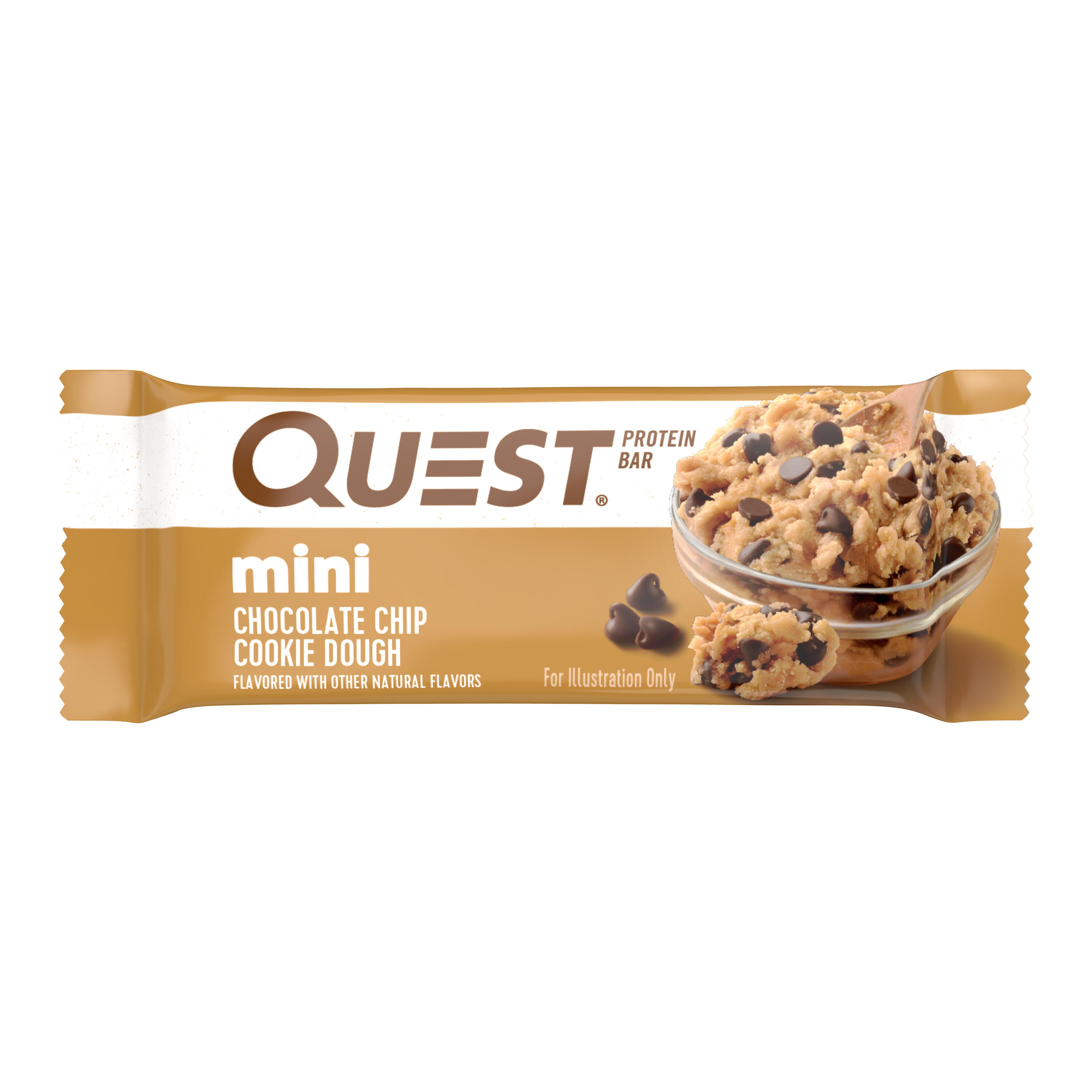 Quest Nutrition Quest Mini Bars (14x23g) Chocolate Chip Cookie Dough - Barres 5/5