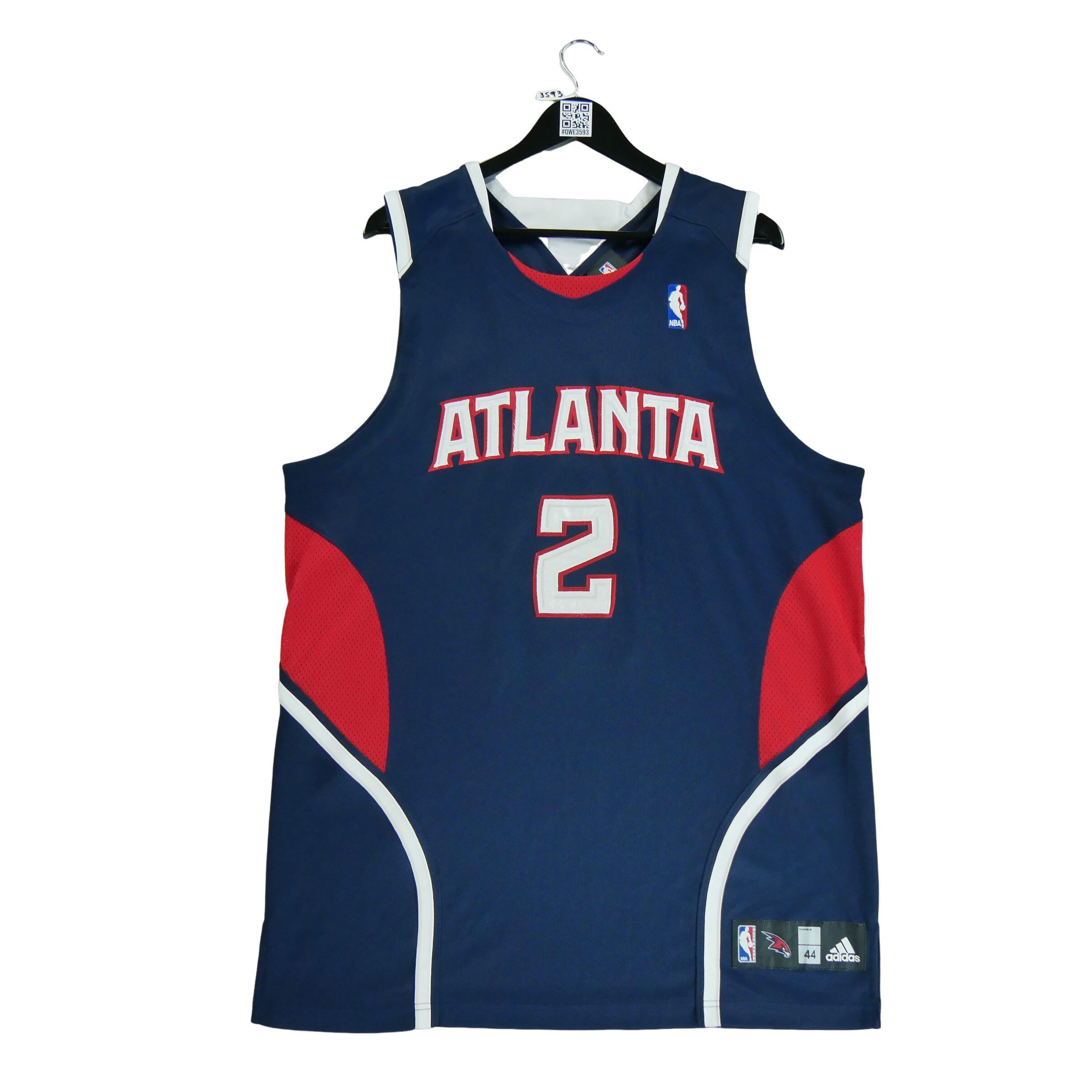 ADIDAS Second life - Herren Atlanta Hawks NBA Navy Trikot - Wie neu