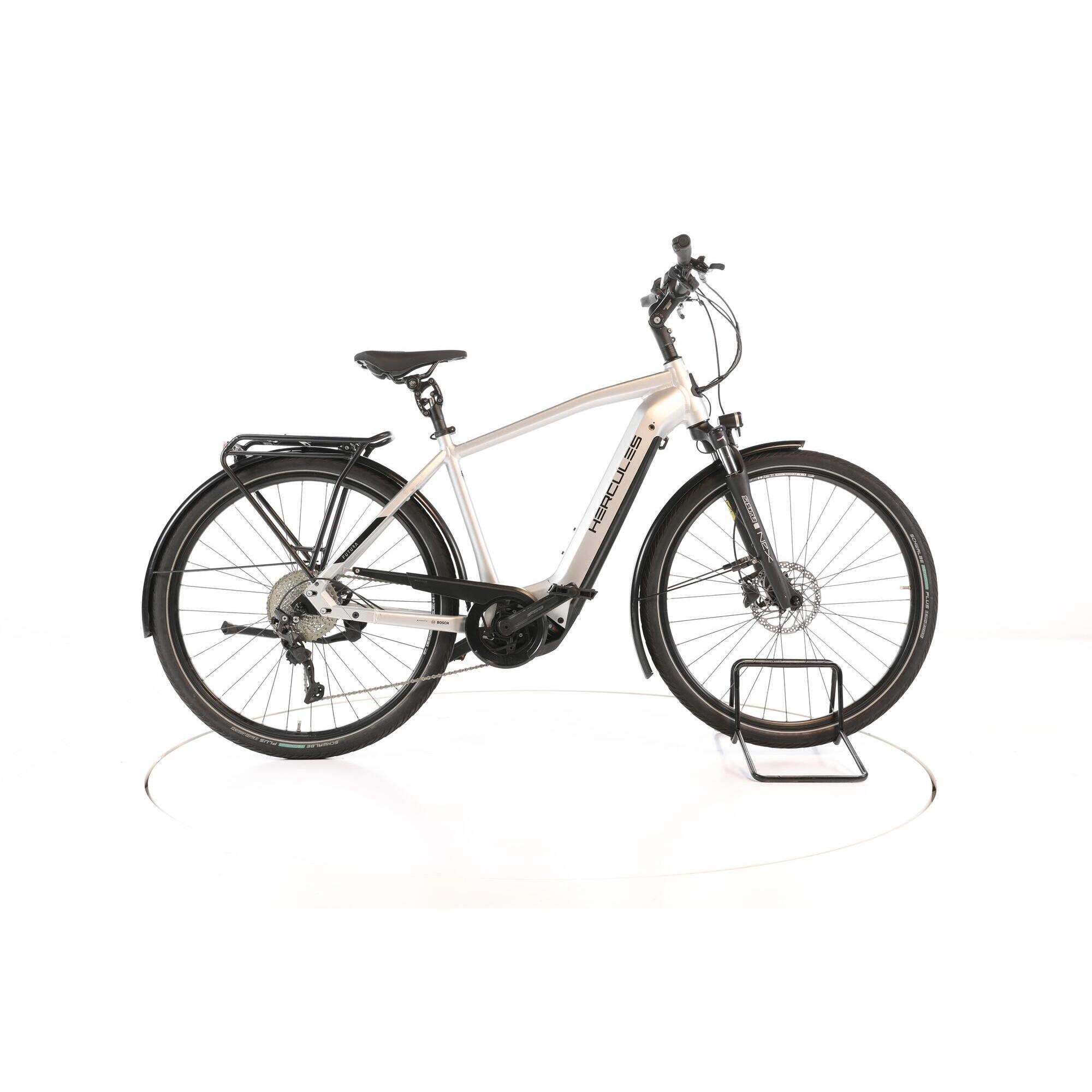 Hercules - Reconditionné - Hercules Futura Sport I10 Trekking Vélo Électrique - Bon - Vélo De Voyage - Gris - 49 - Decathlon