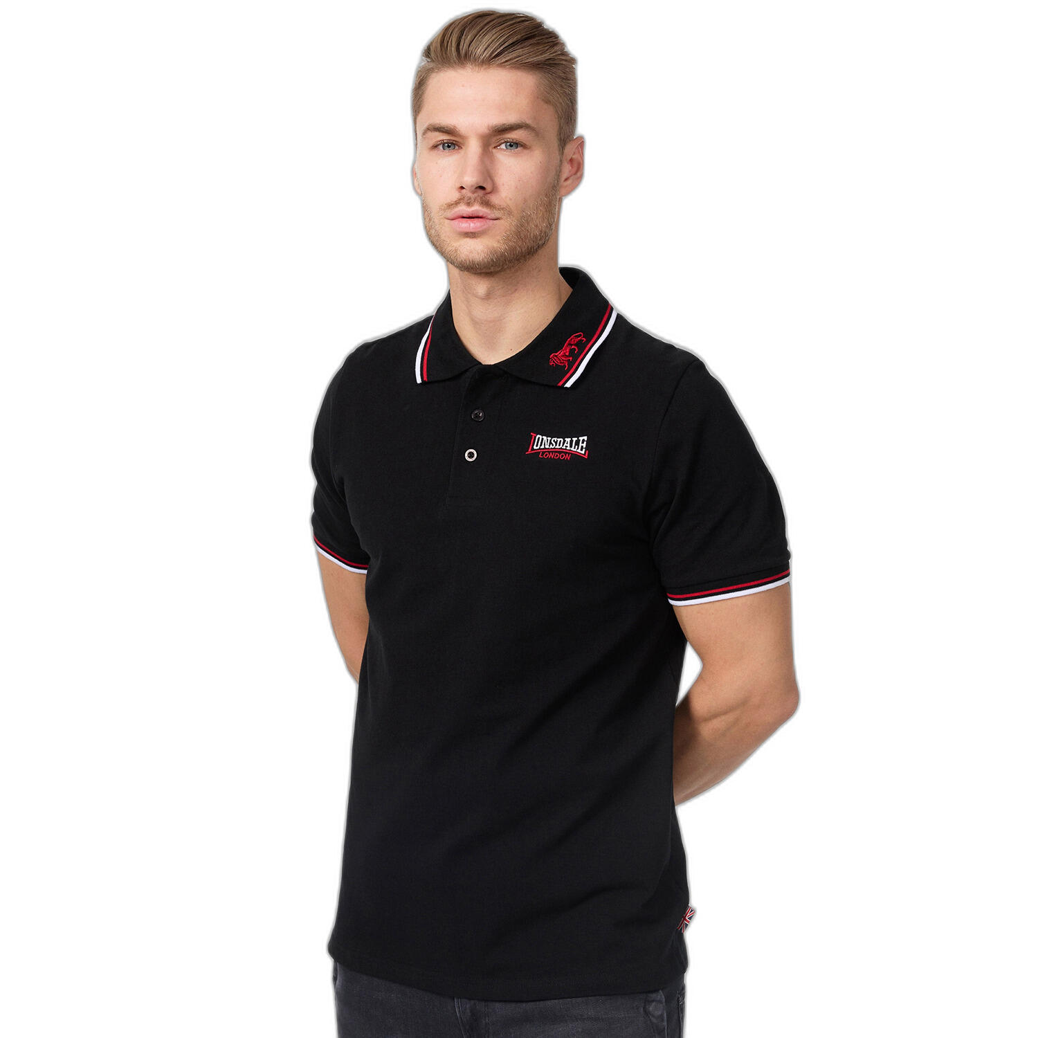 LONSDALE Polo shirt Lonsdale Lion