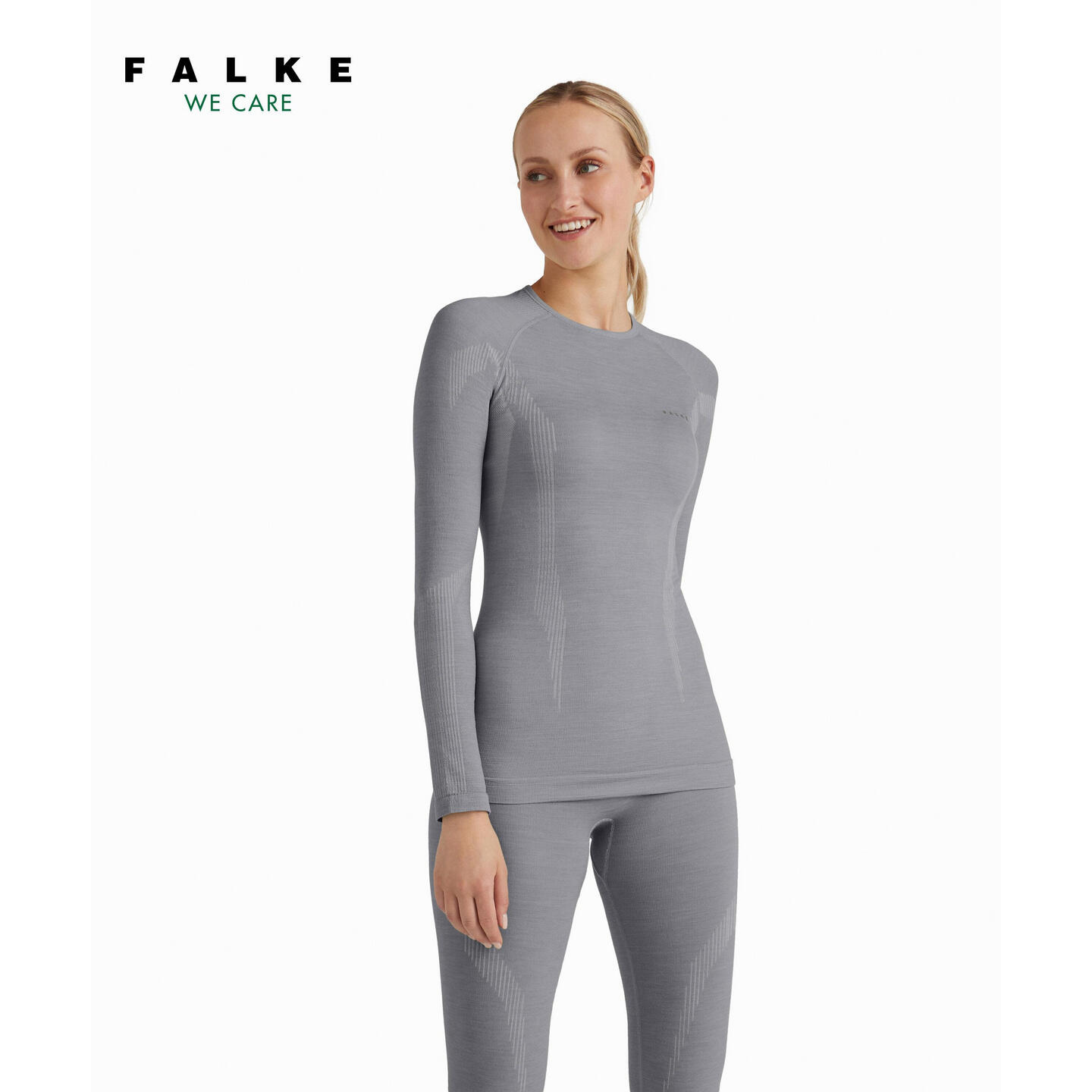 Camiseta de manga larga para mujer Falke Wool-Tech 2/5