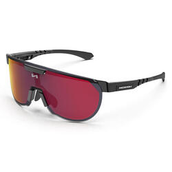 Lunettes Aerotrail Noir Brillant / Miroir Rouge Scicon Sports