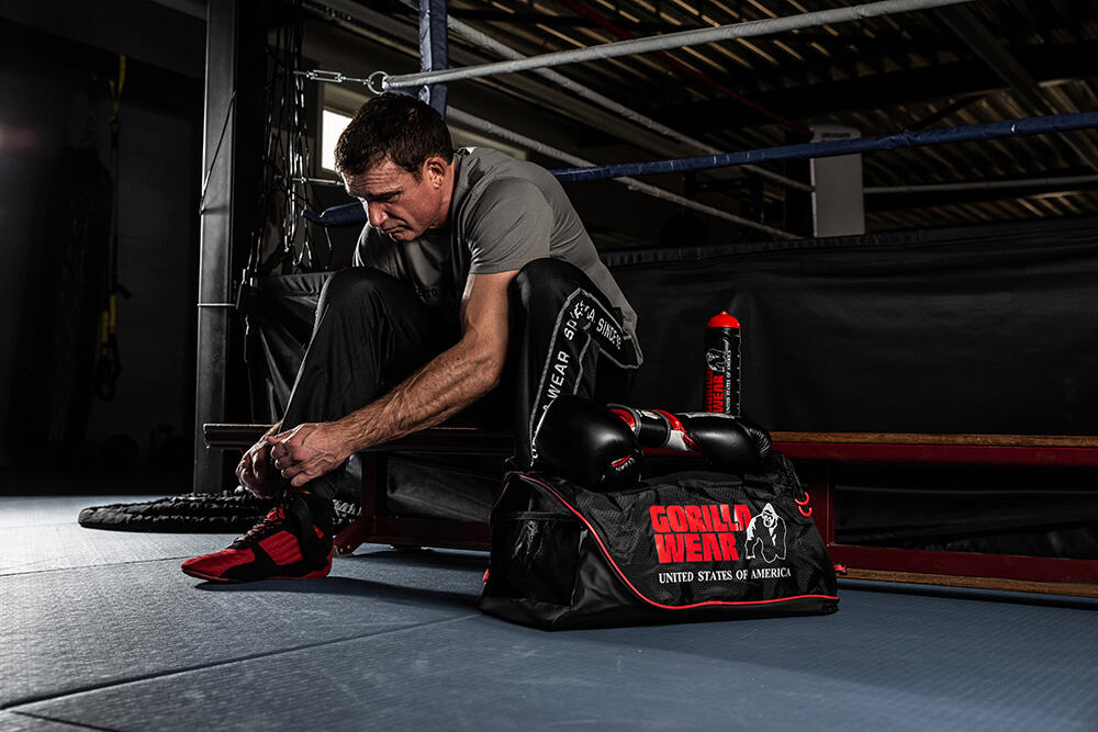 Jerome Gym Bag -  Zwart/Rood 7/7