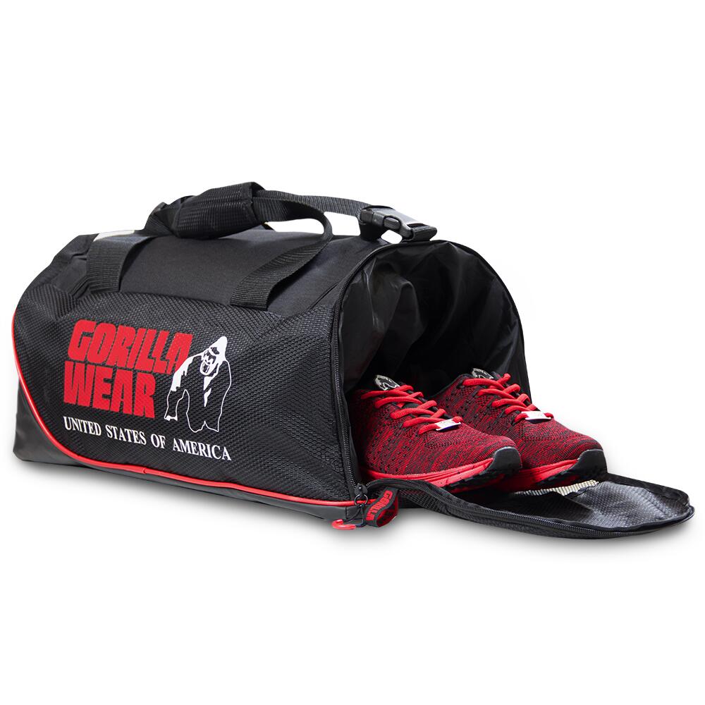 Jerome Gym Bag -  Zwart/Rood 6/7