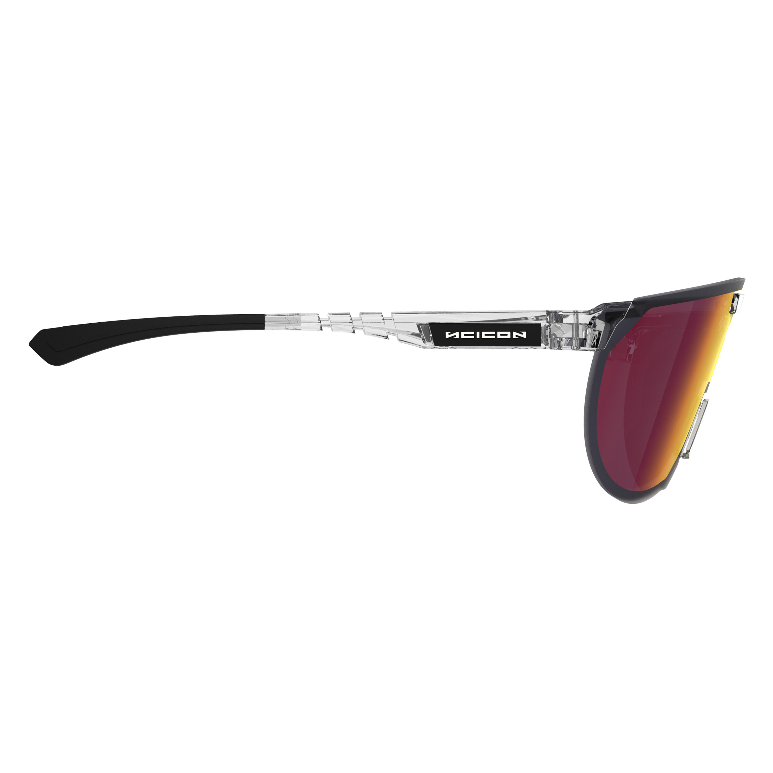 Gafas de ciclismo Aerotrail Cristal Brillante / Rojo Espejado 3/6