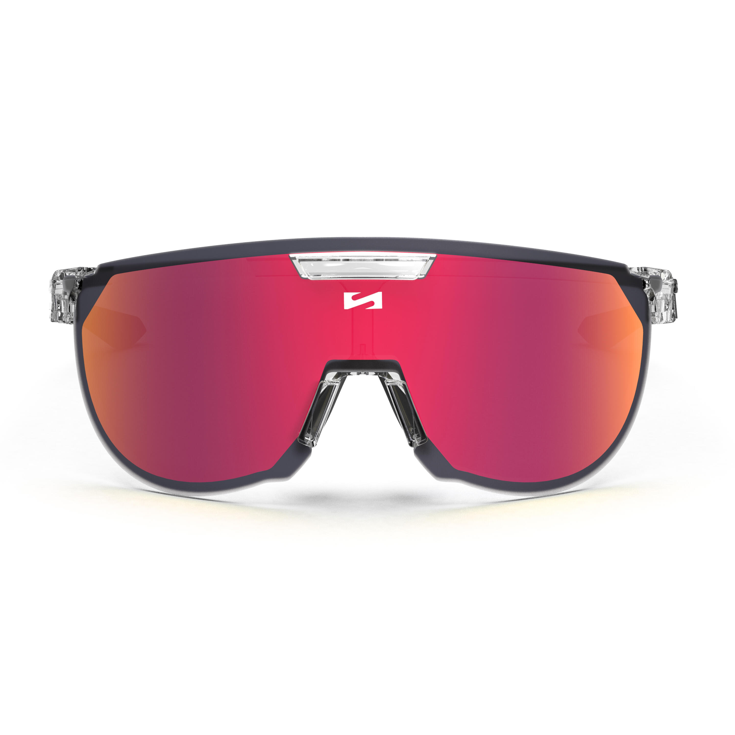 Gafas de ciclismo Aerotrail Cristal Brillante / Rojo Espejado 2/6