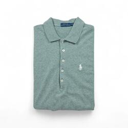 Reconditionné - Polo manches courtes Femme Gris - femme - Excellent