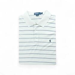 Reconditionné - Polo manches courtes Homme Blanc - Bon État