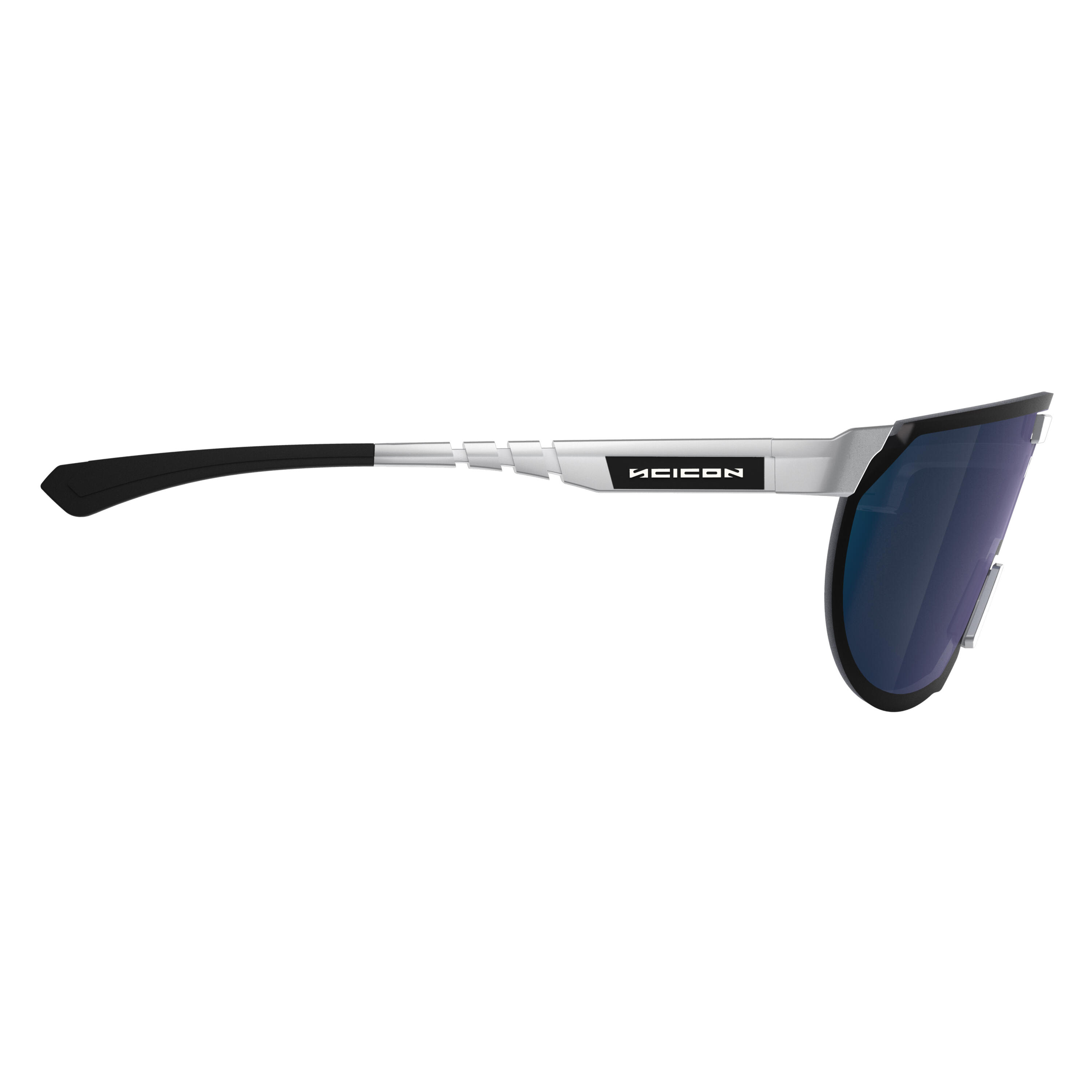 Lunettes Aerotrail Blanc Brillant / Miroir Bleu Scicon Sports 3/6