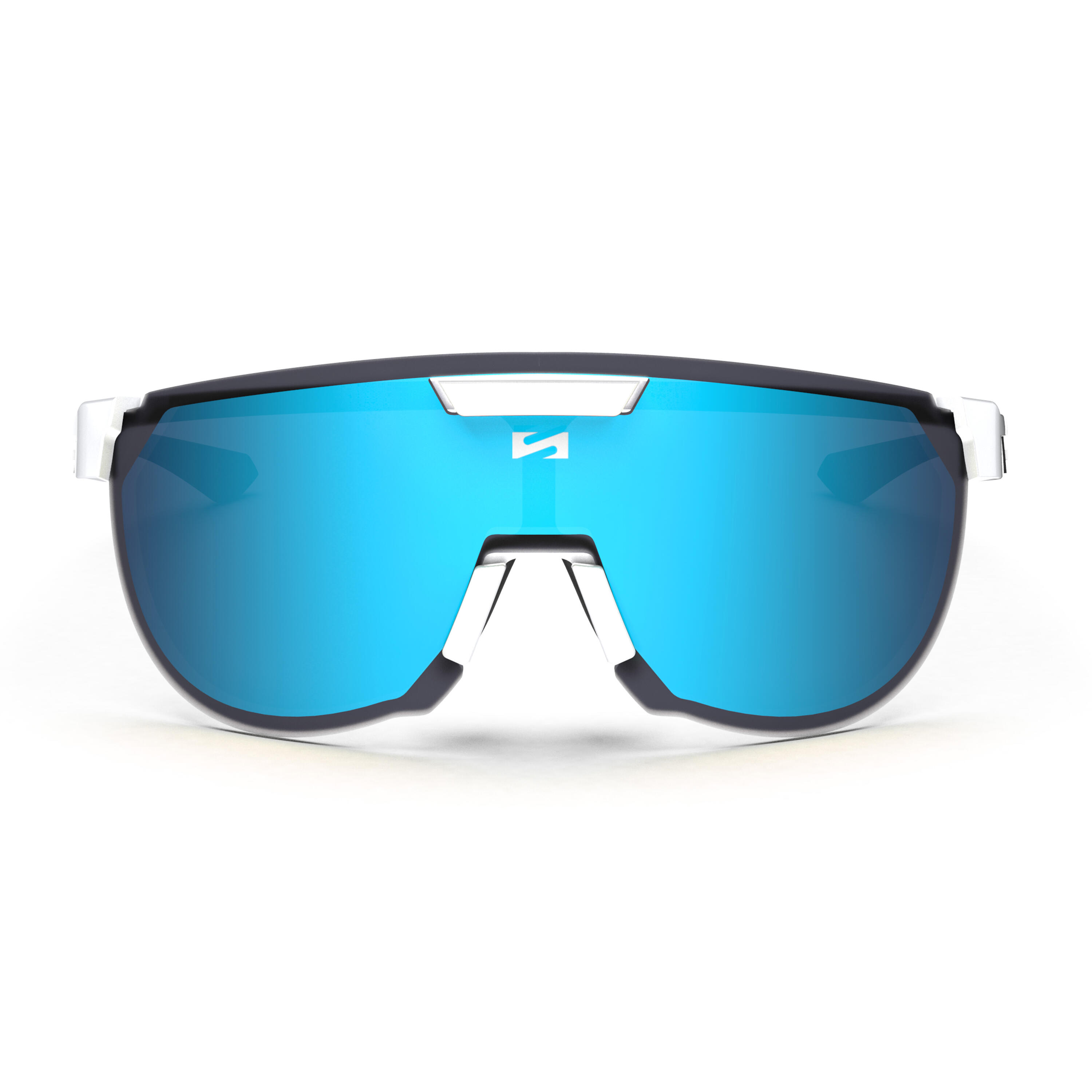 Lunettes Aerotrail Blanc Brillant / Miroir Bleu Scicon Sports 2/6
