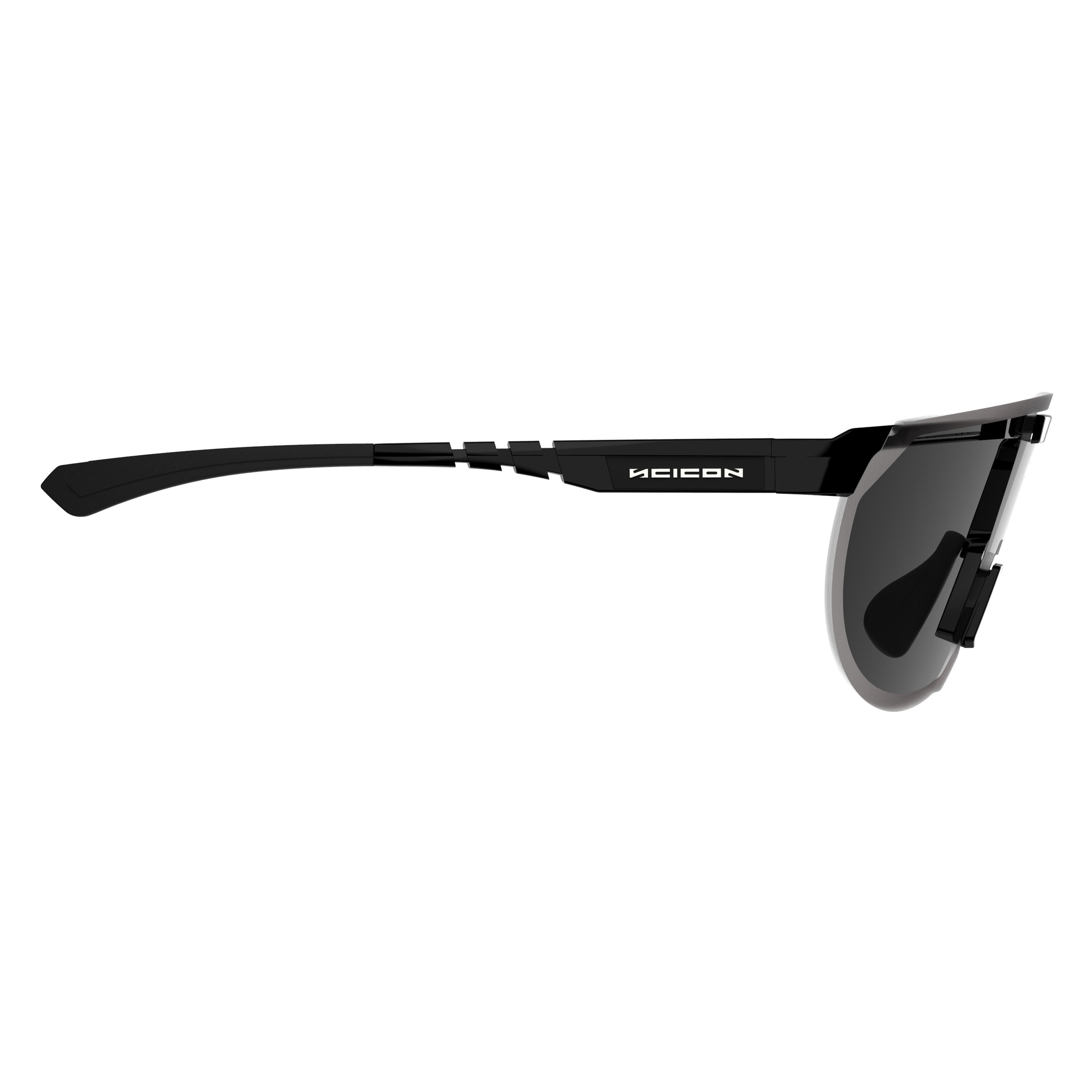 Lunettes Aerotrail Noir Brillant / Photochromique Argent Scicon Sports 3/6