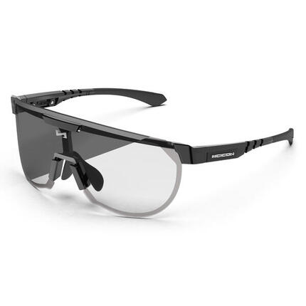 Lunettes Aerotrail Noir Brillant / Photochromique Argent Scicon Sports