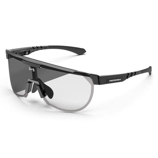 Lunettes Aerotrail Noir Brillant / Photochromique Argent Scicon Sports