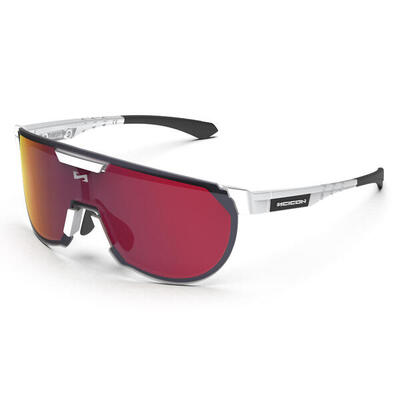 Aerotrail Occhiali Sportivi Bianco / Rosso Specchiato Scicon Sports