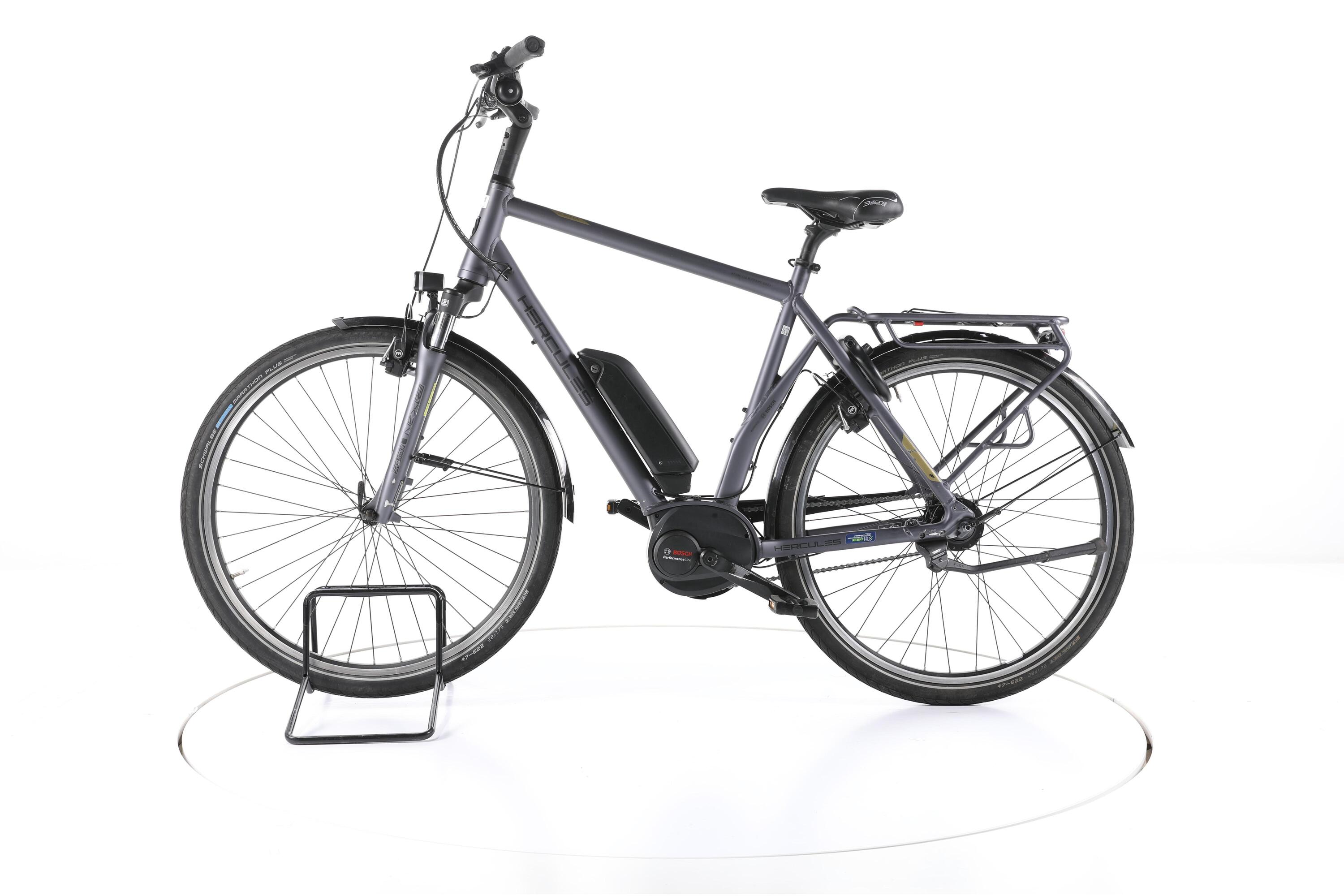 Segunda vida - Hercules E-Imperial 180 S R5 City E-Bike - Bom Estado 6/7
