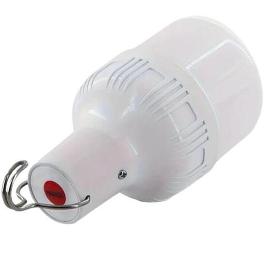 Zelt und Campingleuchte mit Akku LED Lampe mit Haken 3 Licht Modi