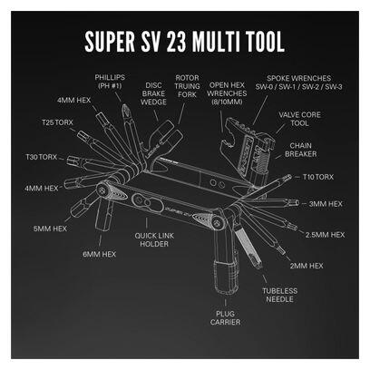 Lezyne Super SV 23 Werkzeuge Silber 5/5