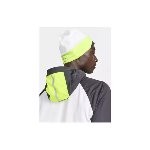 Bonnet Craft ADV Lumen Fleece Blanc Jaune 3/3