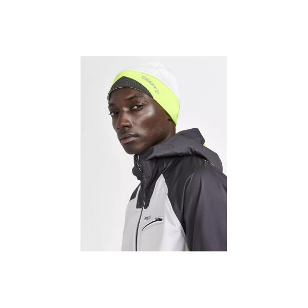 Bonnet Craft ADV Lumen Fleece Blanc Jaune 2/3